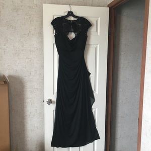 Xscape Size 18W Black Bridesmaid Dress